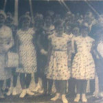 National School Maypole Dancers with the Mayor and Mayores of Launceston, Tasmania in 1961.