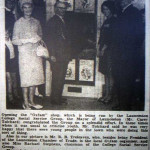Official opening of the Oxfam shop in Launceston in 1967.