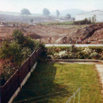 The construction of the Pennygillam Fly-over. Photo courtesy of Mark Davey.