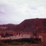 The construction of the Pennygillam Fly-over. Photo courtesy of Mark Davey.