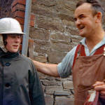 Phoebe Sandercock and George Furse at Launceston Building Supplies. Photo courtesy of Geoffrey Budge. Phoebe Sandercock and George Furse at Launceston Building Supplies. Photo courtesy of Geoffrey Budge.