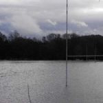 Launceston Rugby Club, Polson after the River Tamar had burst its banks. Photo courtesy of Julian Astles.