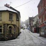Race Hill during a snow storm in November 2005. Photo courtesy of Simon Slater.