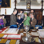 Children of St. Catherines are shown the Towns mace.