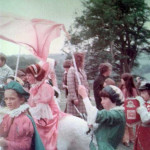 1977 Silver Jubilee Fayre in the Castle Grounds. Photo courtesy of Vivien May.