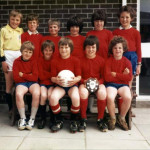 South Petherwin School Football Team in the late 1970's..