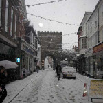 Southgate Street during the November 2005 snowstorm. Photo courtesy of Simon Slater.