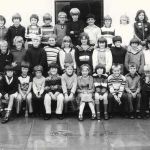 St. Catherines 76-77 Photo courtesy of Nick Dyne. Back Row:Mrs Beer, Peter Wyatt,Karl Hockridge,Johnny Phillpotts,Nick Dyne,Andy Bridges,Paul Jones,Neil Partridge,Martin Baker,Tracy Trevalyon,Tonya Keat,Graham Burden,middle row- Mark Symons,Steven Hancock,Ian Clements,Steven Binding,David Tout,Caroline Nut(?),Tanya Bartlett,Tracy Pengelly,Jo Matthews,Alison Taylor,Karen Burge,Ian Gilbert.