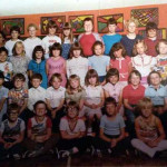 St. Stephens School 1983 with Mr. Roberts. Photo courtesy of Vanessa Hill.