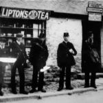 Stoke Climsland Post Office and its Post Master Mr. Stumbles c.1900. Stoke Climsland Post Office and its Post Master Mr. Stumbles c.1900.