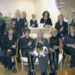 Sylvia's staff in 2003. Photo courtesy of Coral Dinner.