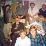 The Ellacott family of North Petherwin. Photo courtesy of Simon Ellacott.