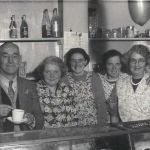The' How Do' cafe, in High Street, LauncestonCharlie Bradford and his wife Elsie, Mrs Plumb, Edith Prynne & Lily Hawkins. Photo Courtesy of Kathryn Hill