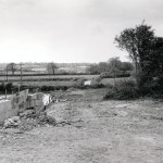 The Link Road at the start of its construction in 1974. The Launceston Link Road at the start of its construction in 1974.