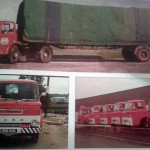 Tillotson lorries. Photo courtesy of Steve Roberts.