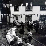 Trecarrell's Silver Jubilee Street Party in 1977. Photo courtesy of Vivien May.