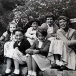 Tregadillet school trip 1958 to Paignton zoo. Photo courtesy of Jill Thomas.
