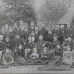 Treleaven staff and family in the early 1900's.