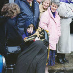 Trigg Morris Dancers in the 1990's. Photo by Derek.