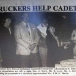 South West Truckers help the St. John Cadets in 1985.