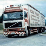 Volvo on the old A30 Lifton. Photo Courtesy of Steve Dymond