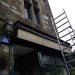 W.B. Mitchell Shop Sign, Westgate Street, Launceston. Photo courtesy of Stuart Robinson.