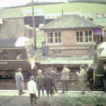 Whitstone Railway Station with the farewell tour in 1966. Photo courtesy of Gary Lashbrook.