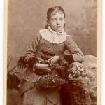A young Girl poses for Henry Hayman and Son.