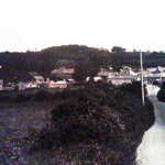 Looking down towards Five Lanes from Trewint. Photo courtesy of Chris Brown. Looking down towards Five Lanes from Trewint.