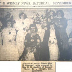 1954 Altarnun Carnival Queen Miss K. M. Sanders. 1954 Altarnun Carnival Queen Miss K. M. Sanders.