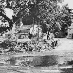 The Ford at Penpont, Altarnun c.1930's. The Ford at Penpont, Altarnun c.1930's.