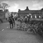 East Cornwall Hunt meet at Five Lanes in 1940. East Cornwall Hunt meet at Five Lanes in 1940.