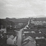 Lewannick from the Church Tower c.1972. Phot courtesy of Andrew Fuge. Lewannick from the Church Tower c.1972.