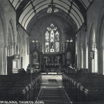 Stoke Climsland Church Interior c.1930's. Stoke Climsland Church Interior c.1930's.