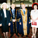 Launceston Mayor Eric Chapman with Councillor Olver Harris Launceston Mayor Eric Chapman with Councillor Olver Harris