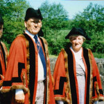 Councillors Kevin Wadland, Barry Jordan and Ruth Sleeman at the 1997 Keskerdh Kernow 500 march at Polson Bridge. Councillors Kevin Wadland, Barry Jordan and Ruth Sleeman at the 1997 Keskerdh Kernow 500 march at Polson Bridge.