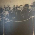 Launceston Mayor Mr. S. Adams and Major Geoffrey Sharland salute the Band and Bugles of the DCLI beat the retreat at Coronation Park in 1961. Launceston Mayor Mr. S. Adams and Major Geoffrey Sharland salute the Band and Bugles of the DCLI beat the retreat at Coronation Park in 1961.