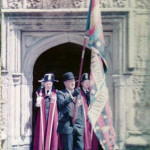 Launceston Mayor Ruth Sleeman and the town council exit the mayoral service at St. Marys. Launceston Mayor Ruth Sleeman and the town council exit the mayoral service at St. Marys.