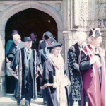 Launceston Mayor Ruth Sleeman and the town council exit the mayoral service at St. Marys. Launceston Mayor Ruth Sleeman and the town council exit the mayoral service at St. Marys.