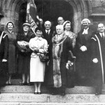 Tom Hicks and Gladys Pope, Mayor and Mayoress of Launceston, in 1958. Photo courtesy of Chris Hicks Tom Hicks and Gladys Pope, Mayor and Mayoress of Launceston, in 1958. Photo courtesy of Chris