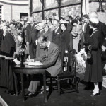 The Duke of Edinburgh signs the Launceston Guestbook. The Duke of Edinburgh signs the Launceston Guestbook.