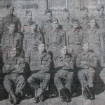 Tresmeer Homeguard: Back row: A. Warren, L. Cory, W. Kinsman, R. Bolt, D. Martin, ? Martin, C. Buckley, F. Cullis, W. Sandercock and W. Stanbury. Second row: W. Kittow, A. Blight, Frank Bate, J. Gimblett, T. Uglow, F. Gimblett, T. Davey, P. Wickett and K. Peter. Front row: J. Hamer, E. Shillaber, A. Orchard, G. Kittow, A. Crabb, F. Heard, C. Gilbert and D. Parsons. Tresmeer Homeguard