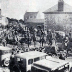 East Cornwall Hunt meet at Minions 1935 East Cornwall Hunt meet at Minions 1935