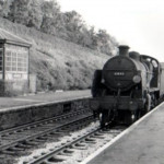 31845 at Ashwater station 31845 at Ashwater station