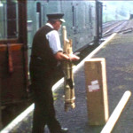 Off loading some goods at Ashwater Station in 1964 Off loading some goods at Ashwater Station in 1964
