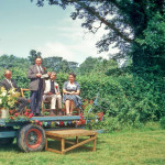 Charley Hutchings, Jim Harvey, Rev Patrick Howlett and Mrs Graham Charley Hutchings, Jim Harvey, Rev Patrick Howlett and Mrs Graham