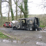 Underlane Van Fire, March 31, 2002. Photo courtesy of Gary Chapman. Underlane Van Fire, March 31, 2002. Photo courtesy of Gary Chapman.