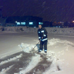 Snowfall at Launceston Fire Station February 3rd, 2009. Snowfall at Launceston Fire Station February 3rd, 2009.