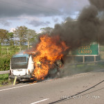 A30 Camper Fire, August 31st, 2002. Photo courtesy of Gary Chapman. A30 Camper Fire, August 31st, 2002. Photo courtesy of Gary Chapman.
