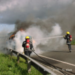 A30 Camper Fire, August 31st, 2002. Photo courtesy of Gary Chapman. A30 Camper Fire, August 31st, 2002. Photo courtesy of Gary Chapman.